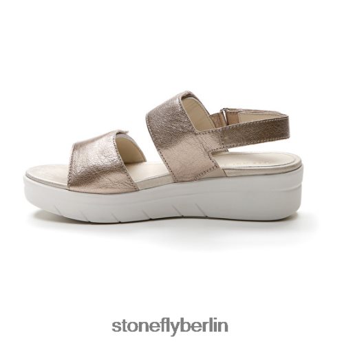 flache Sandalen Stonefly Aqua III 12 laminiert lth Mode Frauen LRBH8V147