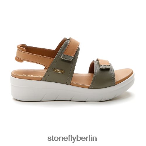 flache Sandalen Stonefly Aqua III 20 Nappa lth weich Frauen LRBH8V143