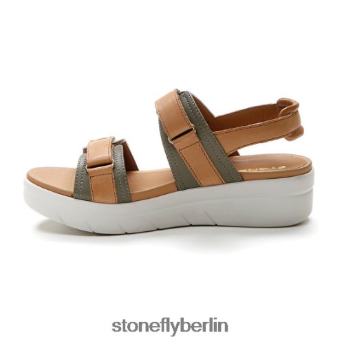 flache Sandalen Stonefly Aqua III 20 Nappa lth weich Frauen LRBH8V143
