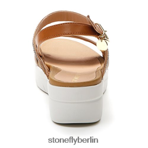 flache Sandalen Stonefly Aqua III 22 Nappaleder/Textil weich Frauen LRBH8V146