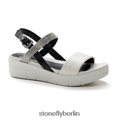 flache Sandalen Stonefly Aqua III 22 Nappaleder/Textil weich Frauen LRBH8V151