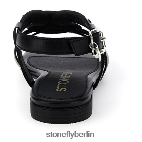 flache Sandalen Stonefly Daisy 6 Nappa lth/s. geprägt Mode Frauen LRBH8V133