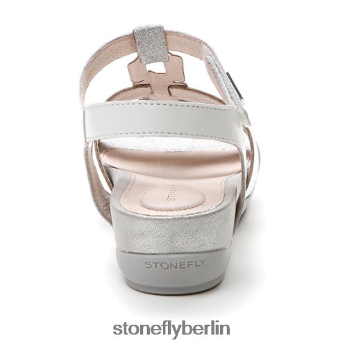 flache Sandalen Stonefly Eve 24 Nappaleder/Laminatleder 150 Frauen LRBH8V159