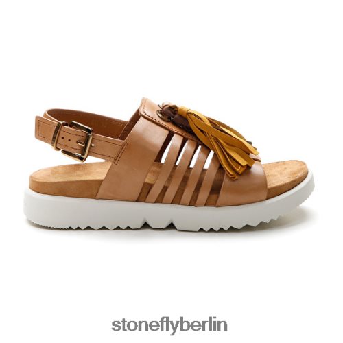 flache Sandalen Stonefly Riva 12 Kalb lth 49 Frauen LRBH8V169
