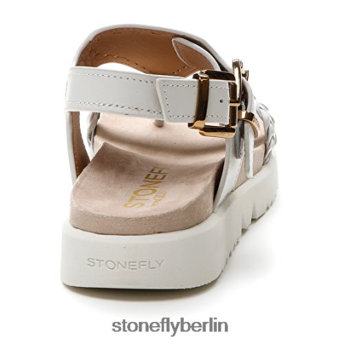 flache Sandalen Stonefly Riva 13 geprägtes V./Wadenleder 151 Frauen LRBH8V167