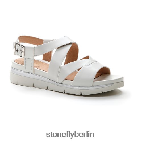 flache Sandalen Stonefly elody 18 calf lth 151 Frauen LRBH8V122