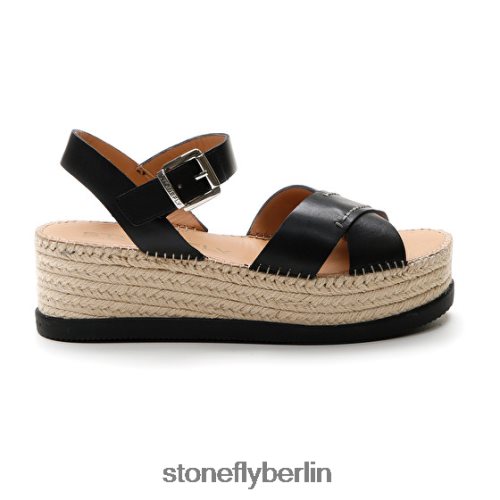 Keilsandalen Stonefly Alexia 3 Kalb lth Schwarz Frauen LRBH8V206