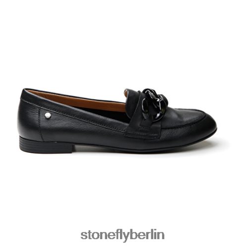 Mokassin Stonefly Adel 2 Nappa lth Schwarz Frauen LRBH8V14