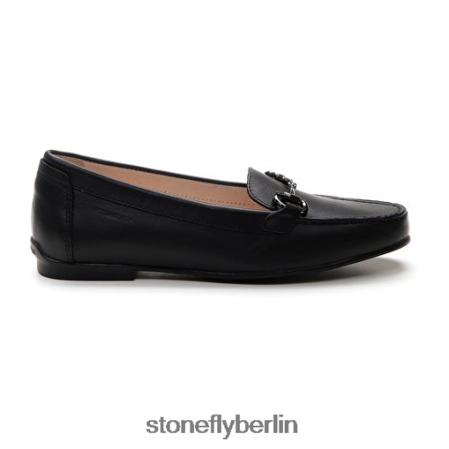 Mokassin Stonefly Capri III 5 Nappa lth Schwarz Frauen LRBH8V25
