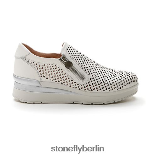 Schuhe mit Reißverschluss Stonefly Creme 25 Nappa lth 346 Frauen LRBH8V91