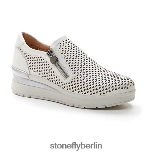 Schuhe mit Reißverschluss Stonefly Creme 25 Nappa lth 346 Frauen LRBH8V91