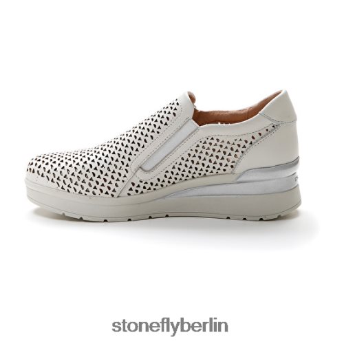 Schuhe mit Reißverschluss Stonefly Creme 25 Nappa lth 346 Frauen LRBH8V91