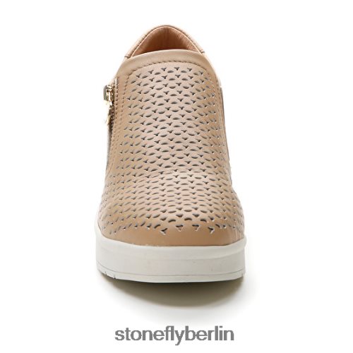 Schuhe mit Reißverschluss Stonefly Creme 25 Nappa lth weich Frauen LRBH8V90