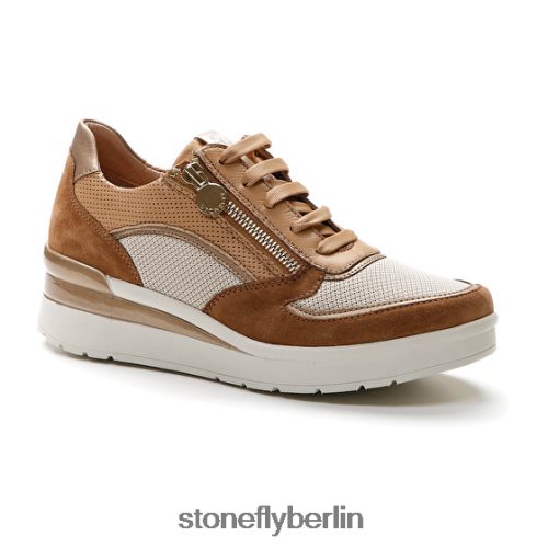 Schuhe mit Reißverschluss Stonefly creme 40 Velours/Textil/Nappa lth 220 Frauen LRBH8V87