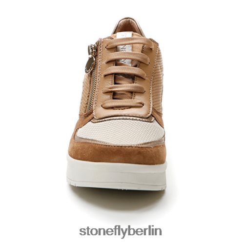 Schuhe mit Reißverschluss Stonefly creme 40 Velours/Textil/Nappa lth 220 Frauen LRBH8V87