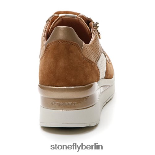 Schuhe mit Reißverschluss Stonefly creme 40 Velours/Textil/Nappa lth 220 Frauen LRBH8V87