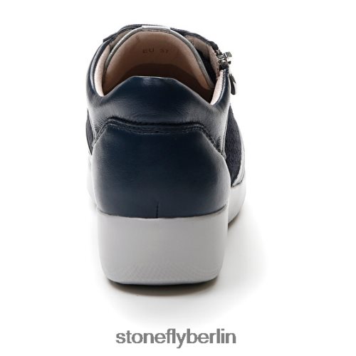 Schuhe mit Reißverschluss Stonefly paseo iv 27 Nappaleder/Velours 144 Frauen LRBH8V101