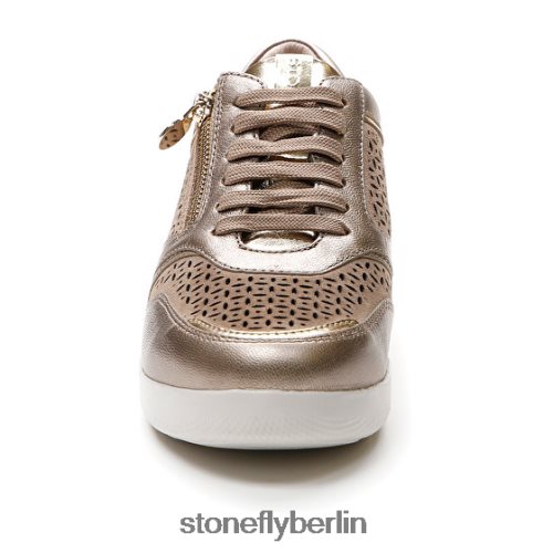 Schuhe mit Reißverschluss Stonefly paseo iv 27 laminiert links/velours Mode Frauen LRBH8V100