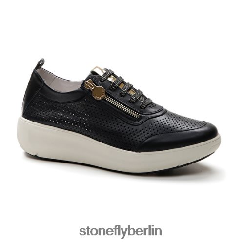 Schuhe mit Reißverschluss Stonefly rock 25 nappa lth Schwarz Frauen LRBH8V92