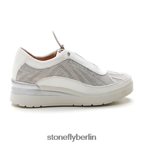 Turnschuhe Stonefly Creme 38 Velours/Nappa Mode Frauen LRBH8V103