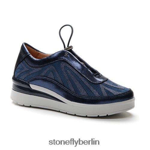 Turnschuhe Stonefly Creme 38 Velours/S.laminiert Flagge blau Frauen LRBH8V102