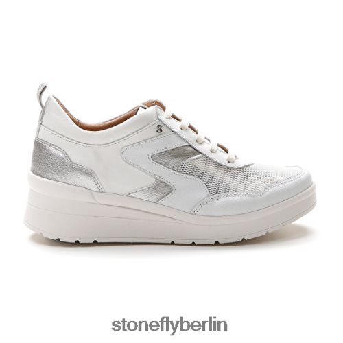 Turnschuhe Stonefly Creme 45 Nappaleder/Textil Mode Frauen LRBH8V46