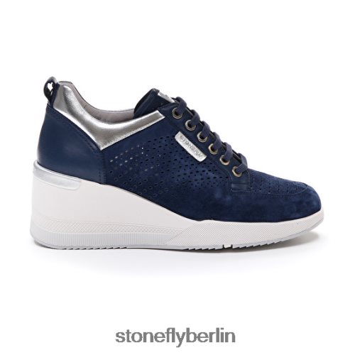 Turnschuhe Stonefly ella 3 Velours 144 Frauen LRBH8V67