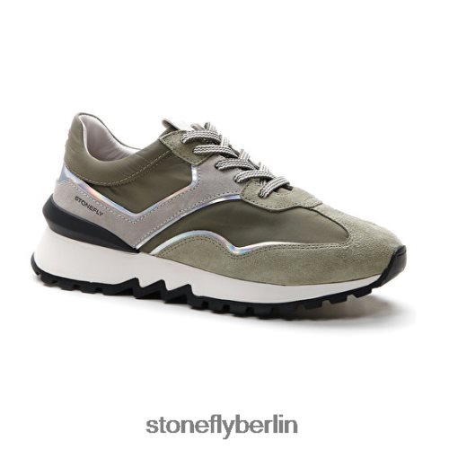 Turnschuhe Stonefly simply lady 4 velours/textil 06e Frauen LRBH8V36