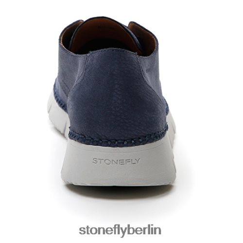 lässige Schuhe Stonefly Elite Man 14 Nabuk Mitternachtsblau Männer LRBH8V325