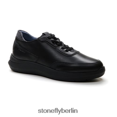 lässige Schuhe Stonefly Seven Staffel 10 Nappa lth Schwarz Männer LRBH8V333
