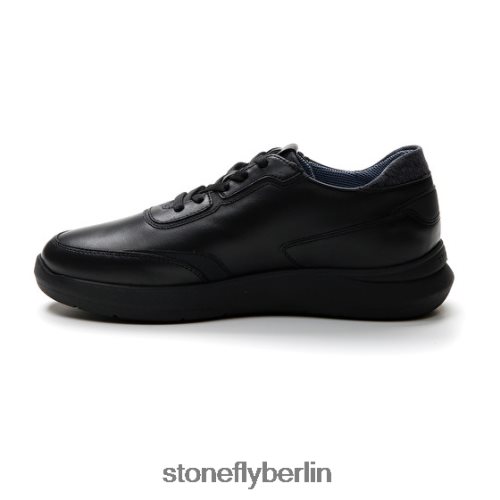 lässige Schuhe Stonefly Seven Staffel 10 Nappa lth Schwarz Männer LRBH8V333
