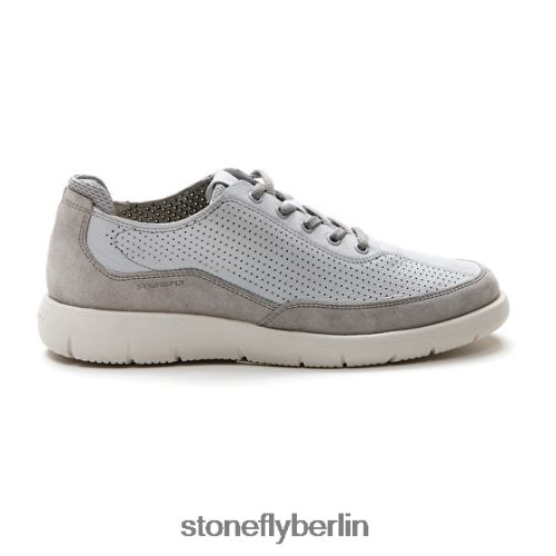 lässige Schuhe Stonefly Stream 20 Nappaleder/Velours Greif grau Männer LRBH8V328