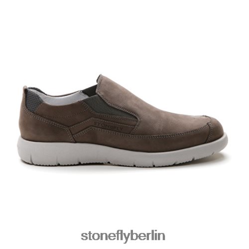 lässige Schuhe Stonefly stream 22 nabuk/textil Titan Grau Männer LRBH8V335