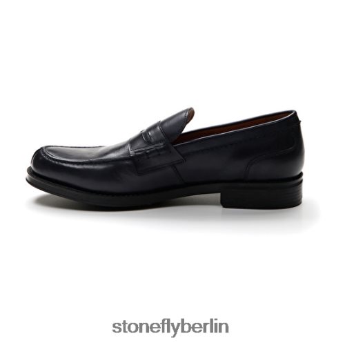 Mokassin Stonefly Glückseligkeit 1 Kalb lth Nachtblau Männer LRBH8V295