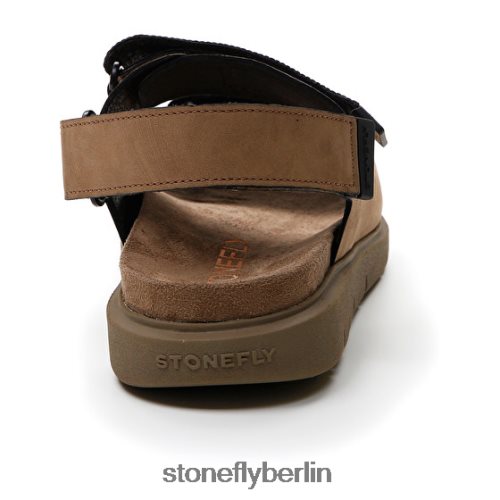 Sandalen Stonefly Hydra 2 Nabuk/Nabuk-Druck Fossil Männer LRBH8V363